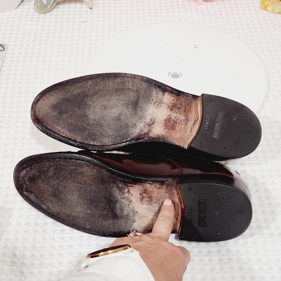 BOSTONIAN Classic Brownish Red Leather Oxfords Size 10M main image 7